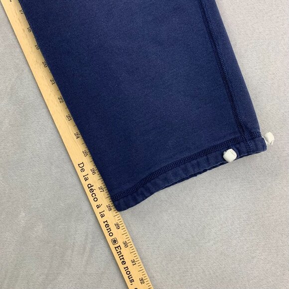Ralph Lauren Polo Men Sweatpants 2XL Navy Blue Fleece Joggers Drawstring Tapered - Picture 10 of 14